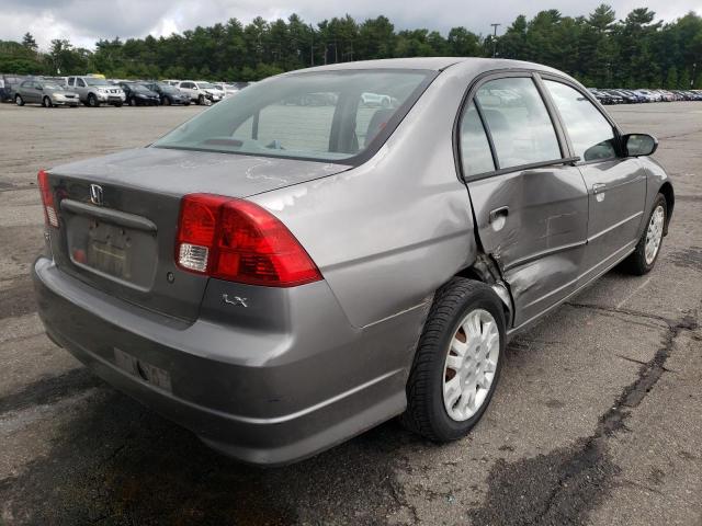 Photo 4 from auction – 2004 HONDA CIVIC LX with VIN 2HGES15554H510504