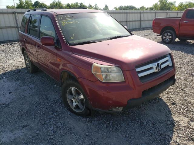 HONDA PILOT EX 2006 with VIN 5FNYF28696B040478 - Photo from auction