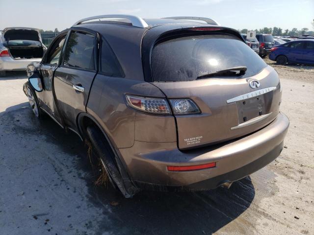 Photo 3 from auction – 2005 INFINITI FX35 with VIN JNRAS08W25X219287
