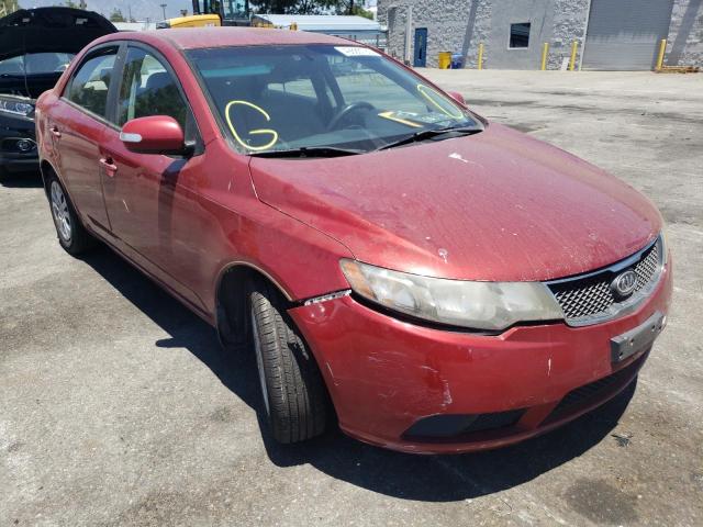 KIA FORTE EX 2010 with VIN KNAFU4A24A5192689 - Photo from auction