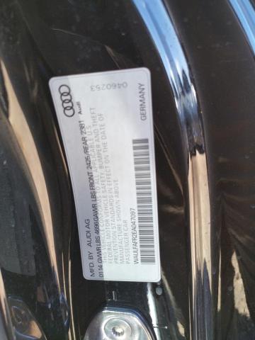 Photo 10 from auction – 2014 AUDI A5 PREMIUM with VIN WAULFAFR2EA047097