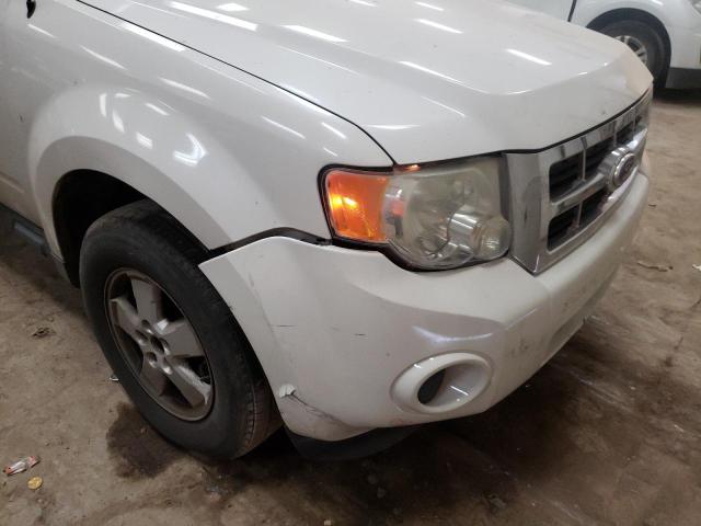 Photo 9 from auction – 2010 FORD ESCAPE XLS with VIN 1FMCU0C78AKA52407