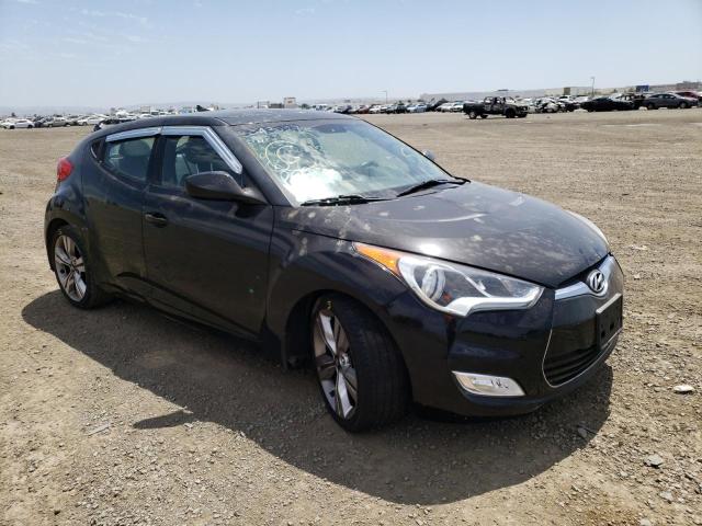 HYUNDAI VELOSTER 2014 with VIN KMHTC6AD7EU182719 - Photo from auction