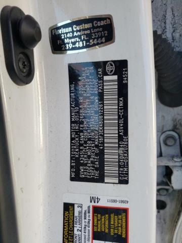 Photo 10 from auction – 2011 TOYOTA CAMRY BASE with VIN 4T1BF3EK4BU612261
