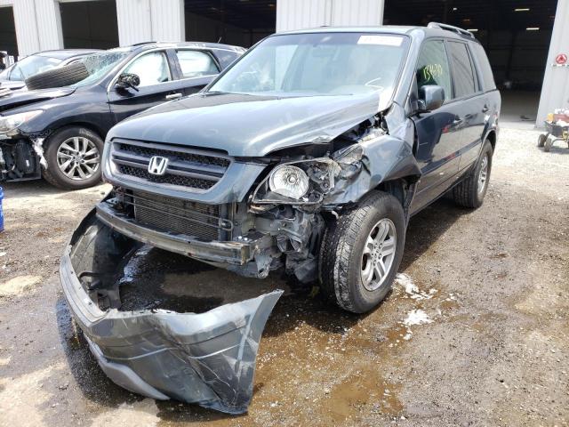 Photo 2 from auction – 2005 HONDA PILOT EXL with VIN 2HKYF18775H501115