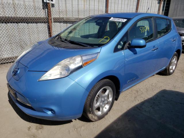Photo 2 from auction – 2013 NISSAN LEAF S with VIN 1N4AZ0CP9DC406808