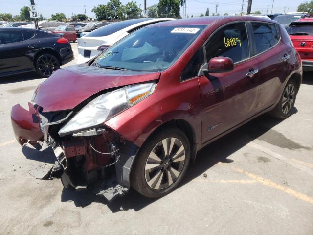 Photo 2 from auction – 2017 NISSAN LEAF S with VIN 1N4BZ0CP1HC304994