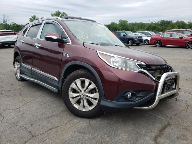 HONDA CR-V EX 2014 with VIN 5J6RM4H54EL066621 - Photo from auction