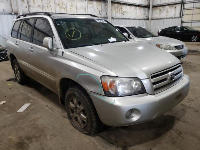 TOYOTA HIGHLANDER 2007 with VIN JTEHP21A270198295 - Photo from auction