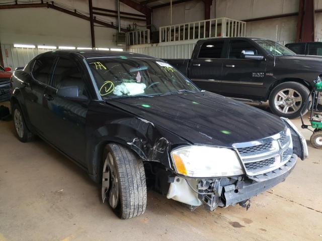 DODGE AVENGER SE 2013 with VIN 1C3CDZAB6DN753132 - Photo from auction