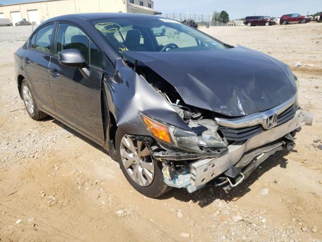 HONDA CIVIC LX 2012 with VIN 2HGFB2F50CH330550 - Photo from auction