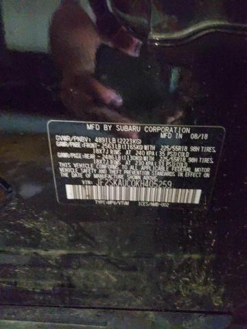 Photo 10 from auction – 2019 SUBARU FORESTER L with VIN JF2SKAUC0KH405259