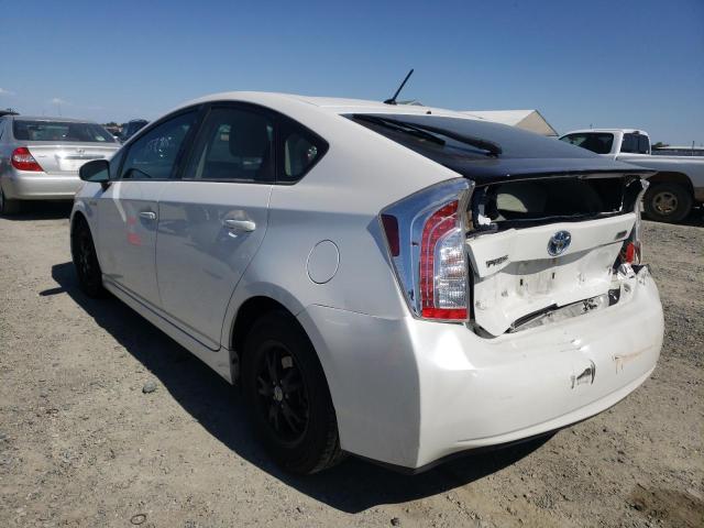 Photo 3 from auction – 2012 TOYOTA PRIUS with VIN JTDKN3DU6C5417526