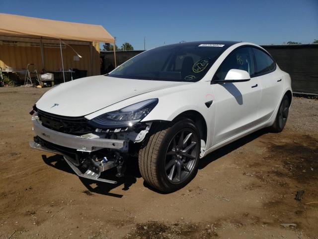 Photo 2 from auction – 2022 TESLA MODEL 3 with VIN 5YJ3E1EB9NF258718
