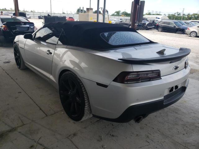 Photo 3 from auction – 2014 CHEVROLET CAMARO LT with VIN 2G1FB3D31E9273321