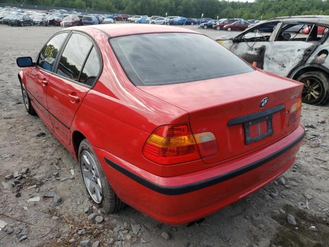 Photo 3 from auction – 2003 BMW 325 I with VIN WBAEV33493KR25132