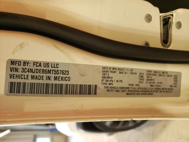 Photo 10 from auction – 2021 JEEP COMPASS 80 with VIN 3C4NJDEB6MT557623