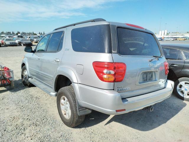 Photo 3 from auction – 2002 TOYOTA SEQUOIA SR with VIN 5TDZT34A42S082950