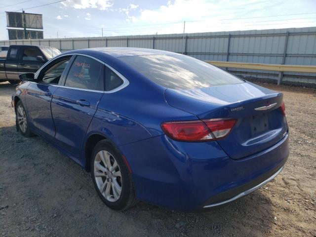 Photo 3 from auction – 2015 CHRYSLER 200 LIMITE with VIN 1C3CCCAB5FN623443