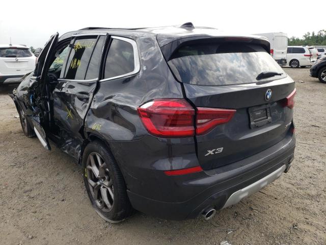 Photo 3 from auction – 2021 BMW X3 XDRIVE3 with VIN 5UXTY5C03M9E95022