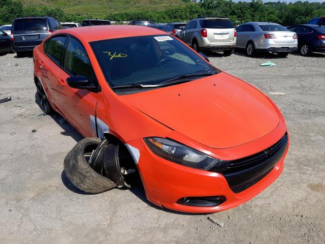 DODGE DART SXT 2015 with VIN 1C3CDFBB3FD345502 - Photo from auction