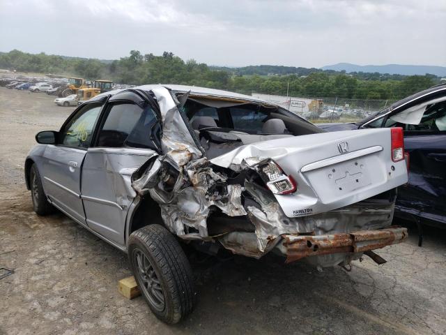 Photo 3 from auction – 2003 HONDA CIVIC LX with VIN 2HGES16683H505030