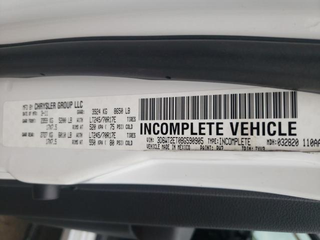 Photo 10 from auction – 2011 DODGE RAM 2500 with VIN 3D6WT2ET0BG590905