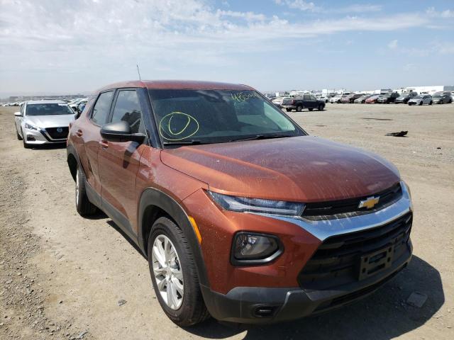 CHEVROLET TRAILBLAZE 2021 with VIN KL79MMS24MB122725 - Photo from auction