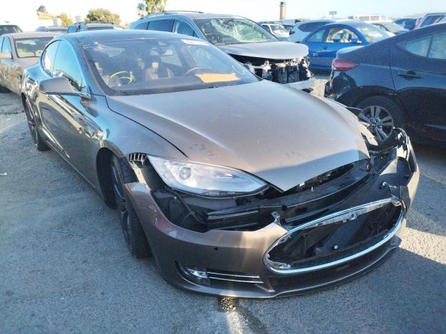 TESLA MODEL S 2016 with VIN 5YJSA1E28GF125622 - Photo from auction