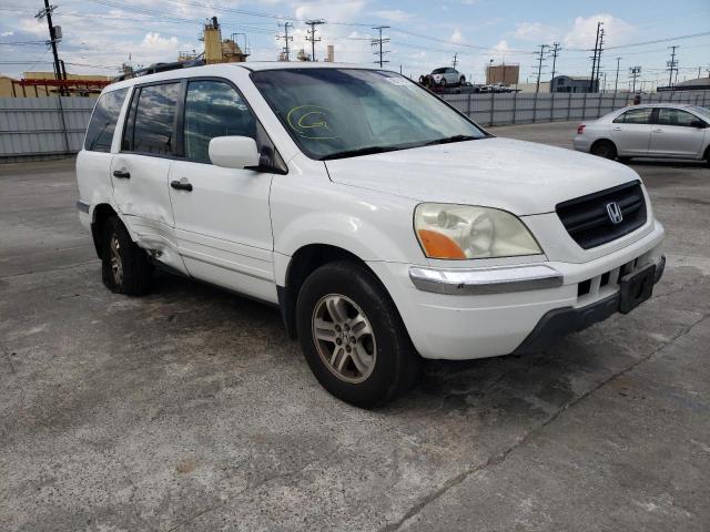 Photo 1 from auction – 2005 HONDA PILOT EXL with VIN 2HKYF18755H533383