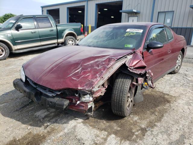 Photo 2 from auction – 2002 CHEVROLET MONTE CARL with VIN 2G1WW12E029289809