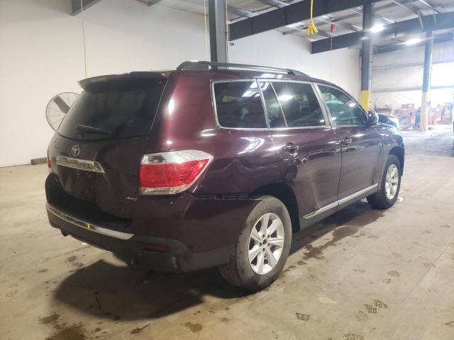 Photo 4 from auction – 2013 TOYOTA HIGHLANDER with VIN 5TDBK3EH4DS262657