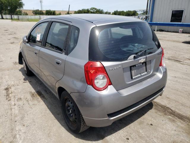 Photo 3 from auction – 2009 CHEVROLET AVEO LT with VIN KL1TG66E79B391591