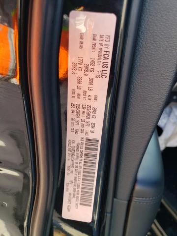 Photo 10 from auction – 2019 DODGE DURANGO SX with VIN 1C4RDHAG1KC847696