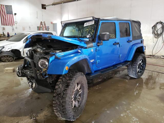 Photo 2 from auction – 2015 JEEP WRANGLER U with VIN 1C4BJWEG5FL517929