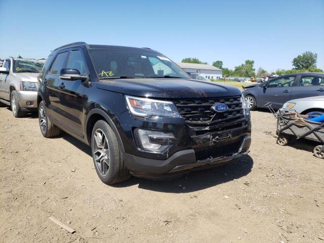 FORD EXPLORER S 2017 with VIN 1FM5K8GT4HGC91731 - Photo from auction