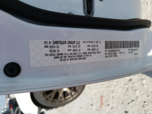 Photo 10 from auction – 2013 CHRYSLER 300 S with VIN 2C3CCABG5DH533164