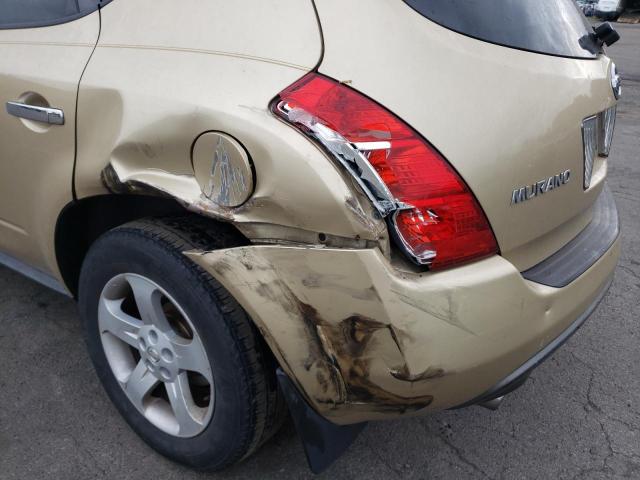 Photo 9 from auction – 2003 NISSAN MURANO SL with VIN JN8AZ08T93W100337