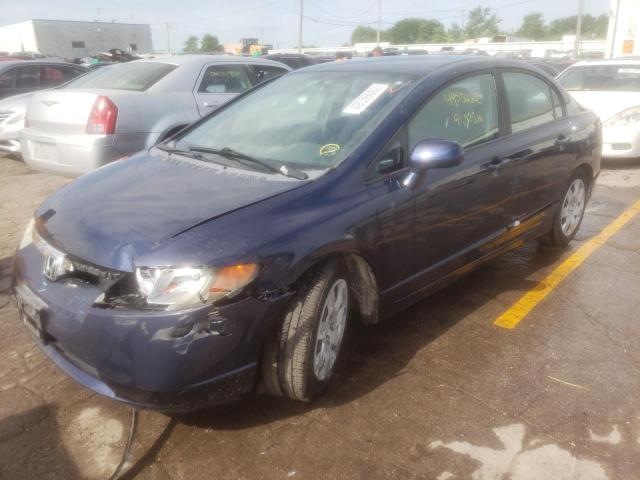 Photo 2 from auction – 2008 HONDA CIVIC LX with VIN 1HGFA16558L077104