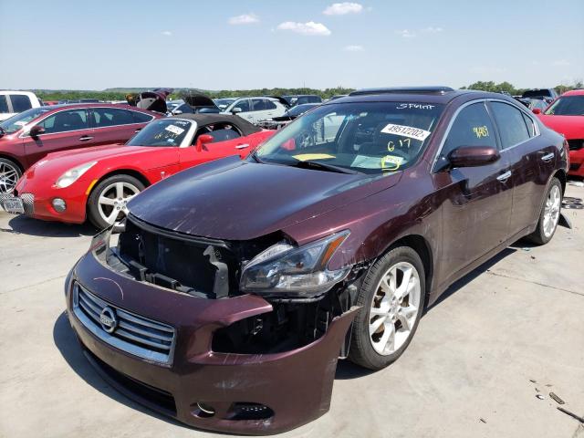 Photo 2 from auction – 2014 NISSAN MAXIMA S with VIN 1N4AA5AP1EC458877