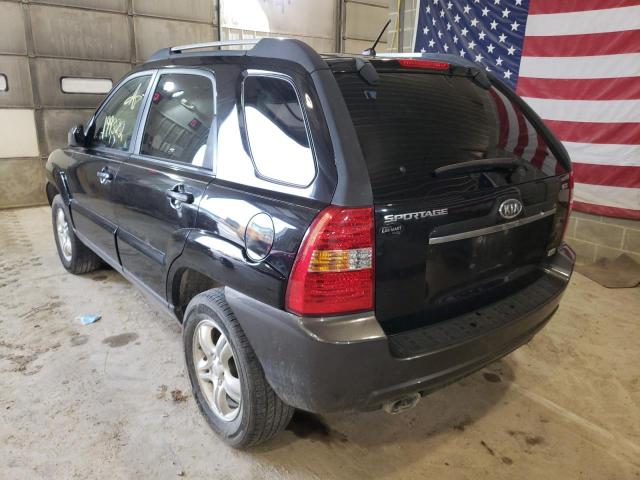 Photo 3 from auction – 2007 KIA SPORTAGE E with VIN KNDJF723977311253