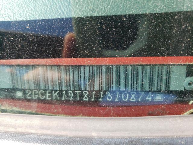 Photo 10 from auction – 2001 CHEVROLET SILVERADO with VIN 2GCEK19T811310874