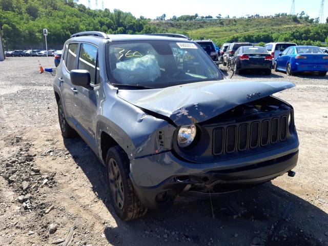 Photo 1 from auction – 2018 JEEP RENEGADE S with VIN ZACCJBAB1JPH71956