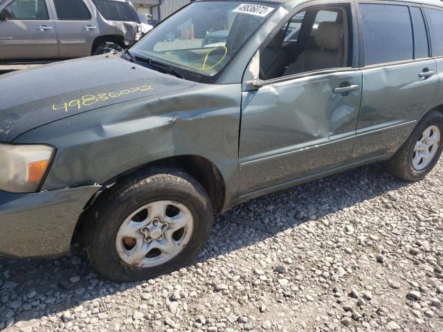 صورة رقم 9 من المزاد - 2005 TOYOTA HIGHLANDER مع VIN JTEGD21A550131627