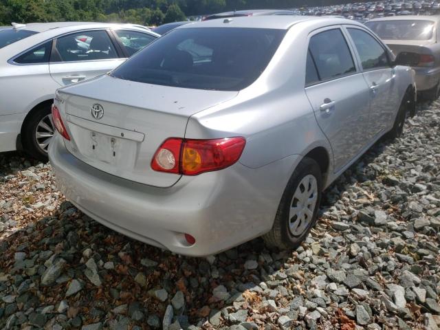 Photo 4 from auction – 2009 TOYOTA COROLLA BA with VIN 1NXBU40E79Z015452