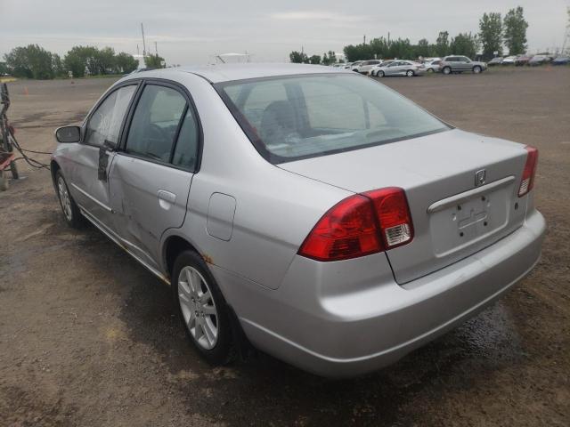 Photo 3 from auction – 2003 HONDA CIVIC LX with VIN 2HGES16643H947884