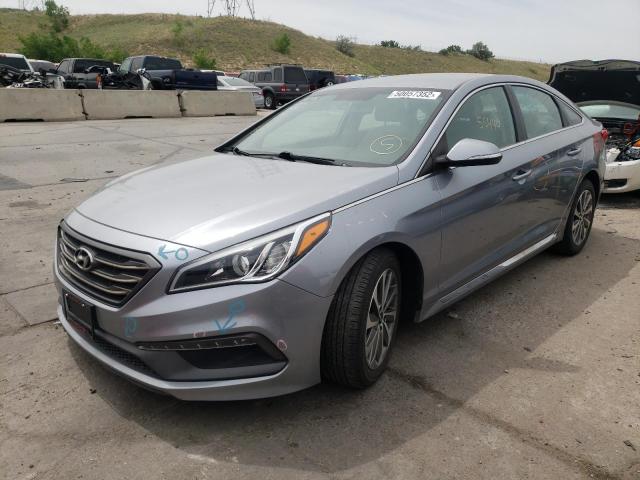 Photo 2 from auction – 2016 HYUNDAI SONATA SPO with VIN 5NPE34AF1GH271203