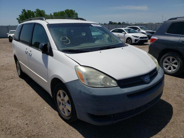 TOYOTA SIENNA CE 2004 with VIN 5TDZA23C04S170769 - Photo from auction