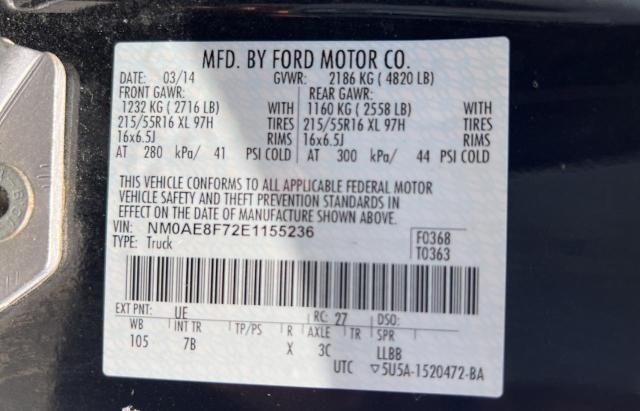 Photo 10 from auction – 2014 FORD TRANSIT CO with VIN NM0AE8F72E1155236