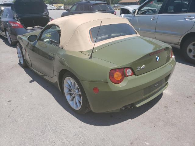 Photo 3 from auction – 2004 BMW Z4 2.5 with VIN 4USBT33544LS50008